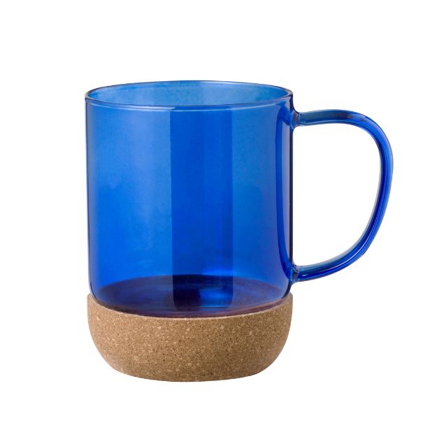 mok borosilicaat en kurk saryne 450 ml