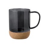 mok borosilicaat en kurk saryne 450 ml