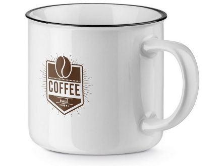 vernon witte keramische mok 360 ml