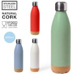 drinkfles rvs en kurk stroud 650 ml