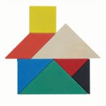 houten puzzel tangram base