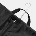 600d polyester kledinghoes met metalen haak.