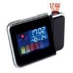 projectieklok/ weerstation met led-projector