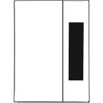 a4 schrijfmap met blok uitgevoerd