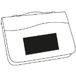 zeer luxe portfolio map van microfiber