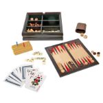 houten spellendoos family-fun met speelkaarten, do