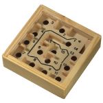houten spellendoosje doolhof