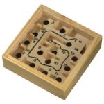 houten spellendoosje doolhof