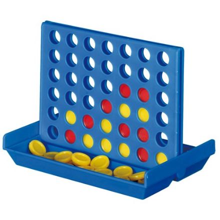 reisspel 4 op een rij in handzame opbergdoos