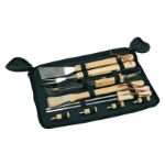 10-delige bbq set fried van roestvrij staal met ho