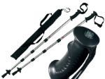 set telescopische aluminium stokken.