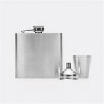 roestvrijstalen heupfles 150 ml