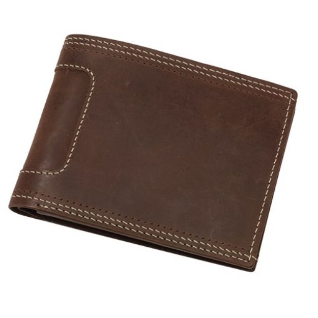 lederen portemonnee indu
