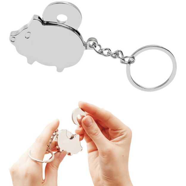 metalen sleutelhanger ged