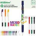 bic® media clic grip eco pen blauwe inkt