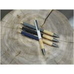 darius balpen van gerecycled aluminium zwarte inkt