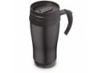 koffiebeker metaal 350 ml - zwart