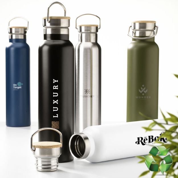 nordvik recycled rvs 750 ml thermosfles