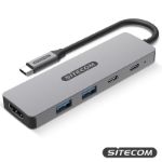 sitecom usb-c power hub