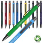 brady soft touch recycled alu pen blauwschrijvend