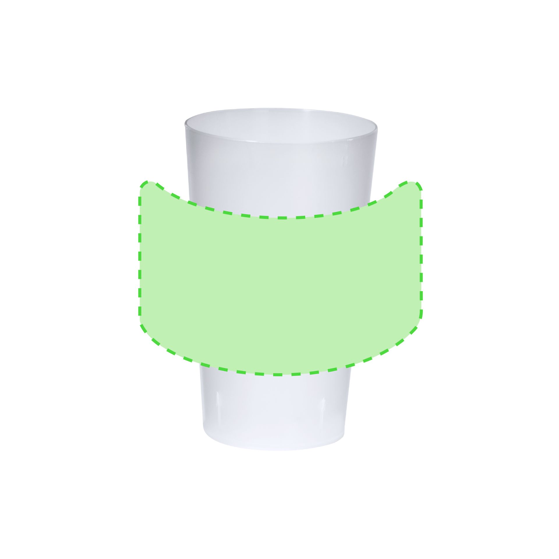 ronde zeefdruk c (17 x 6 cm)
