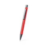 set balpen en rollerpen aluminium blauwschrijvend