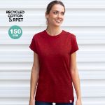 dames t-shirt 150 gr/m2 recycled katoen s-xxl