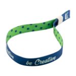 custom made festival armband rpet - wit