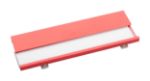 naamplaatje bindel - rood