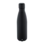 recycled roestvrijstalen fles refill 790 ml - zwart