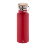 thermosfles recycled rvs renaslu 500 ml - rood