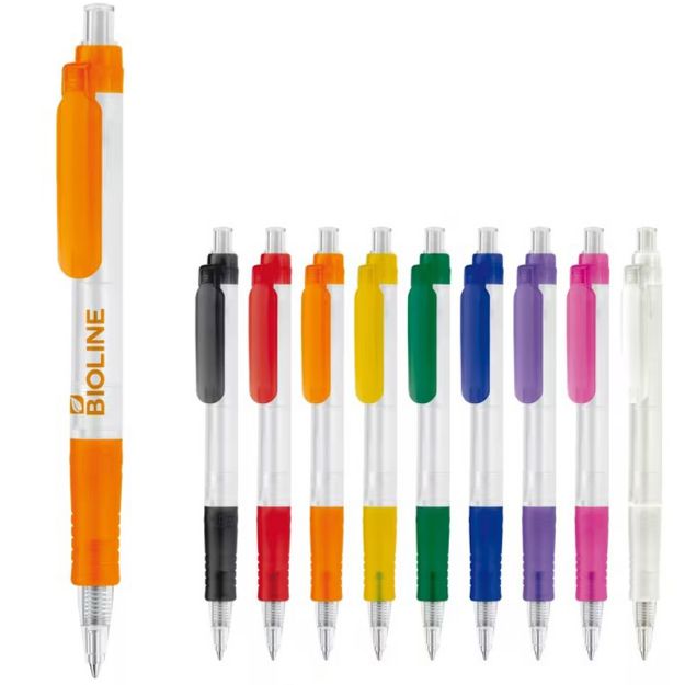 balpen vegetal pen clear transparant