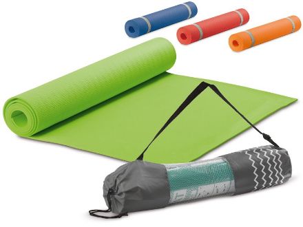 fitness yogamat met draagtas