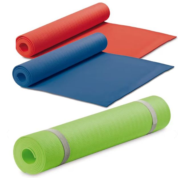 fitness yogamat met draagtas