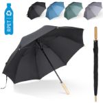 stok paraplu 25 inch r-pet recht handvat auto open