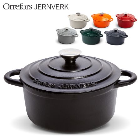 orrefors jernverk geëmailleerde braadpan 2800 ml