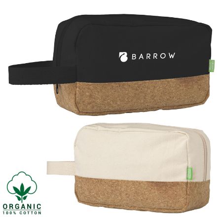 eco kurk toilettas met rits en draaglus