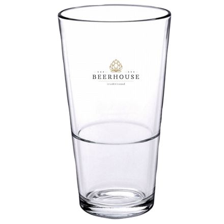 bierglas stapelbaar 340 ml