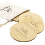 bamboe coaster set onderzetters