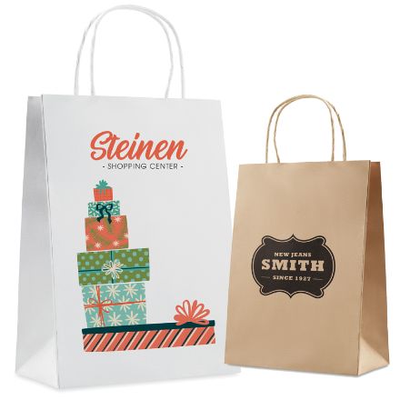 papieren geschenktas. medium.