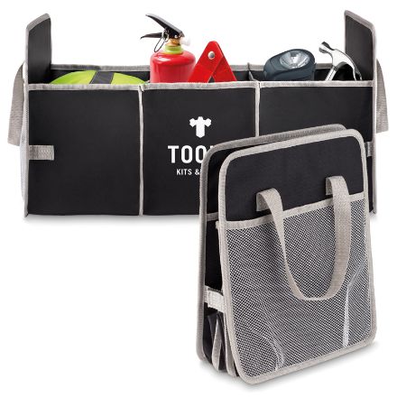 opvouwbare auto organizer van 600d polyester.