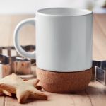 sublimatie mok met kurk detail 300 ml