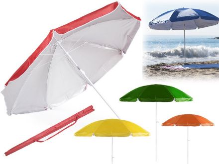 strandparasol nylon uv bescherming