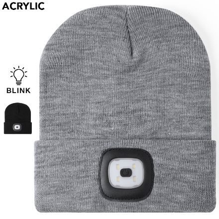 acryl muts koppy met 4 leds