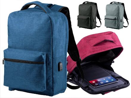 anti-diefstal rugzak met usb verbinding komplete