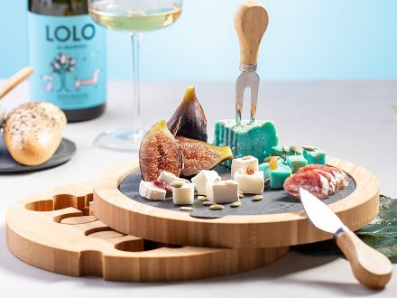 4-delige kaasset pomel