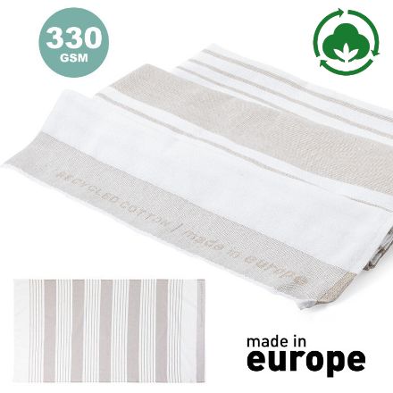 handdoek gerecycleerd katoen 330 gr plivex