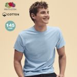 katoen kleuren t-shirt 140 gr fruit of the loom