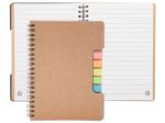notitieboek met 60 bladzijden en 5x25 sticky notes