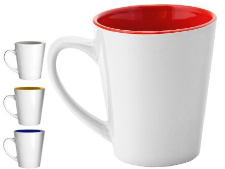 gekleurde keramische mok 350 ml